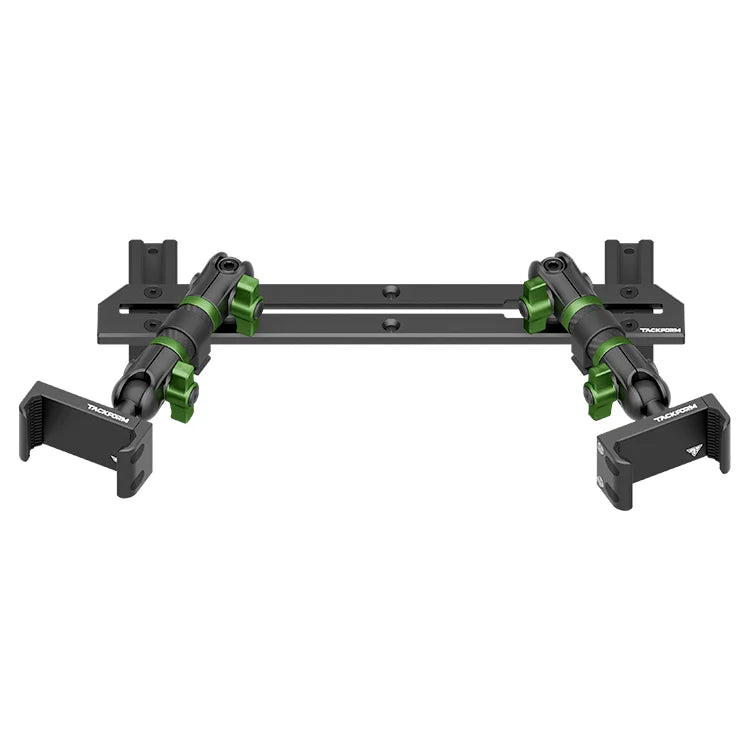 TRAXX™ - Slim Track Dash Bracket With Dual 20LITE Phone Mounts | 2023-2026 Ford Super Duty (F-250 Through F-600)
