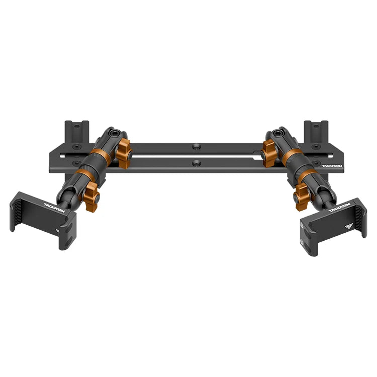 TRAXX™ - Slim Track Dash Bracket With Dual 20LITE Phone Mounts | 2023-2026 Ford Super Duty (F-250 Through F-600)