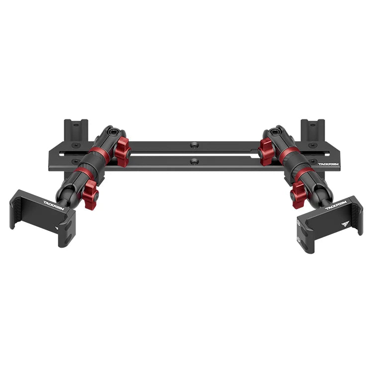 TRAXX™ - Slim Track Dash Bracket With Dual 20LITE Phone Mounts | 2023-2026 Ford Super Duty (F-250 Through F-600)