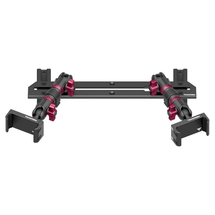 TRAXX™ - Slim Track Dash Bracket With Dual 20LITE Phone Mounts | 2023-2026 Ford Super Duty (F-250 Through F-600)
