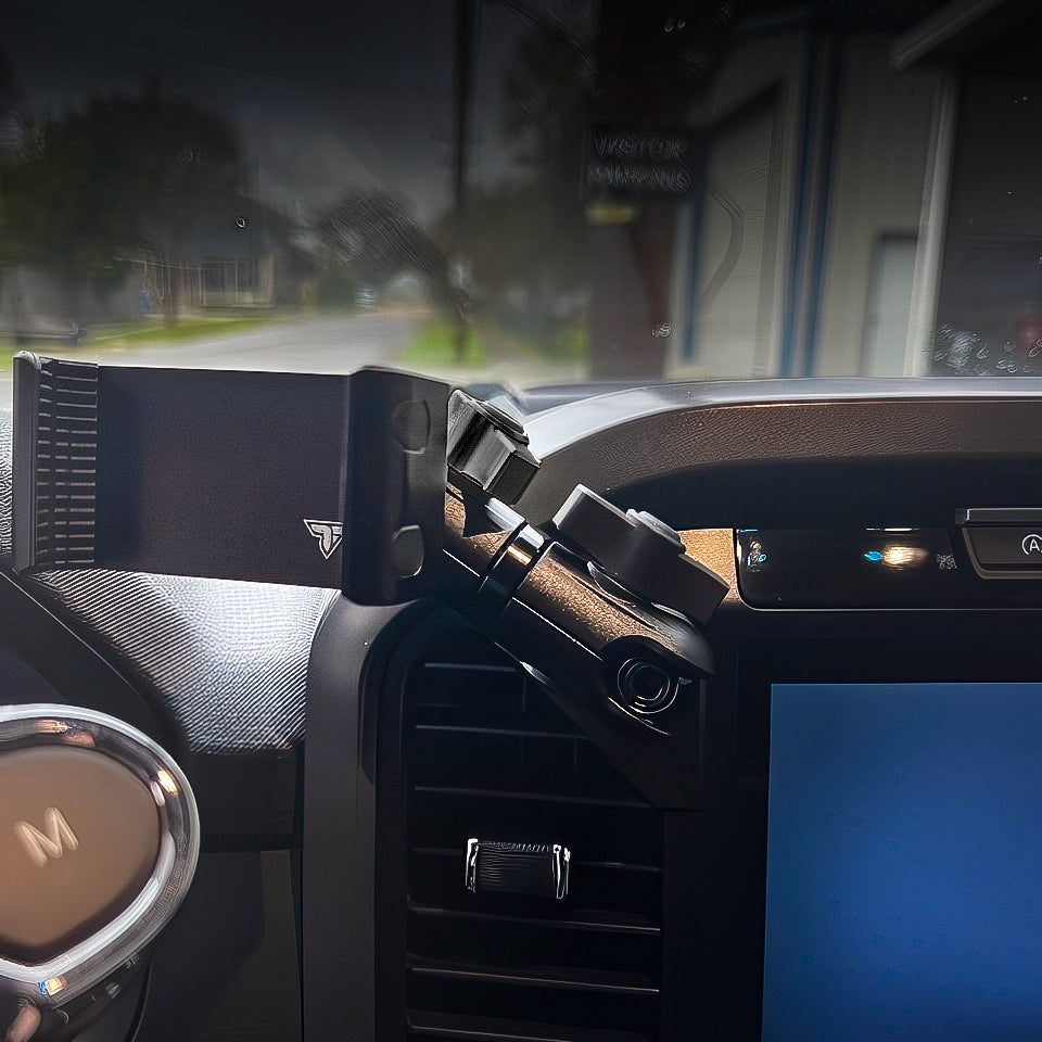 LINK™ Vent Mount Bracket With 20LITE Phone Holder | Choose Your Arm Length | 2021-2026 Ford F-150/Raptor & 2023-2026 Ford Super Duty
