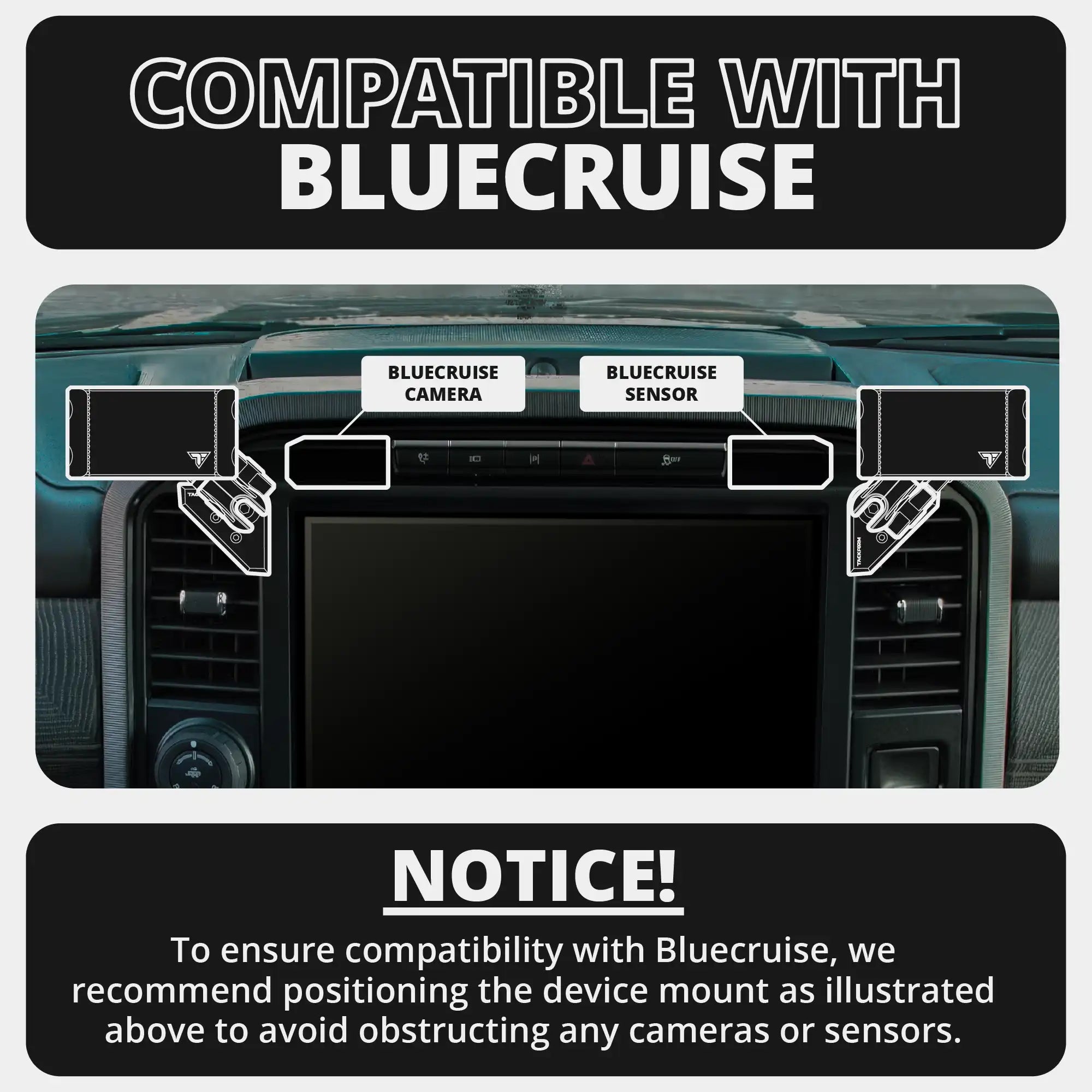 LINK™ Vent Mount Bracket With MagSafe Charging Phone Holder | Choose Your Arm Length | 2021-2026 Ford F-150/Raptor & 2023-2026 Ford Super Duty