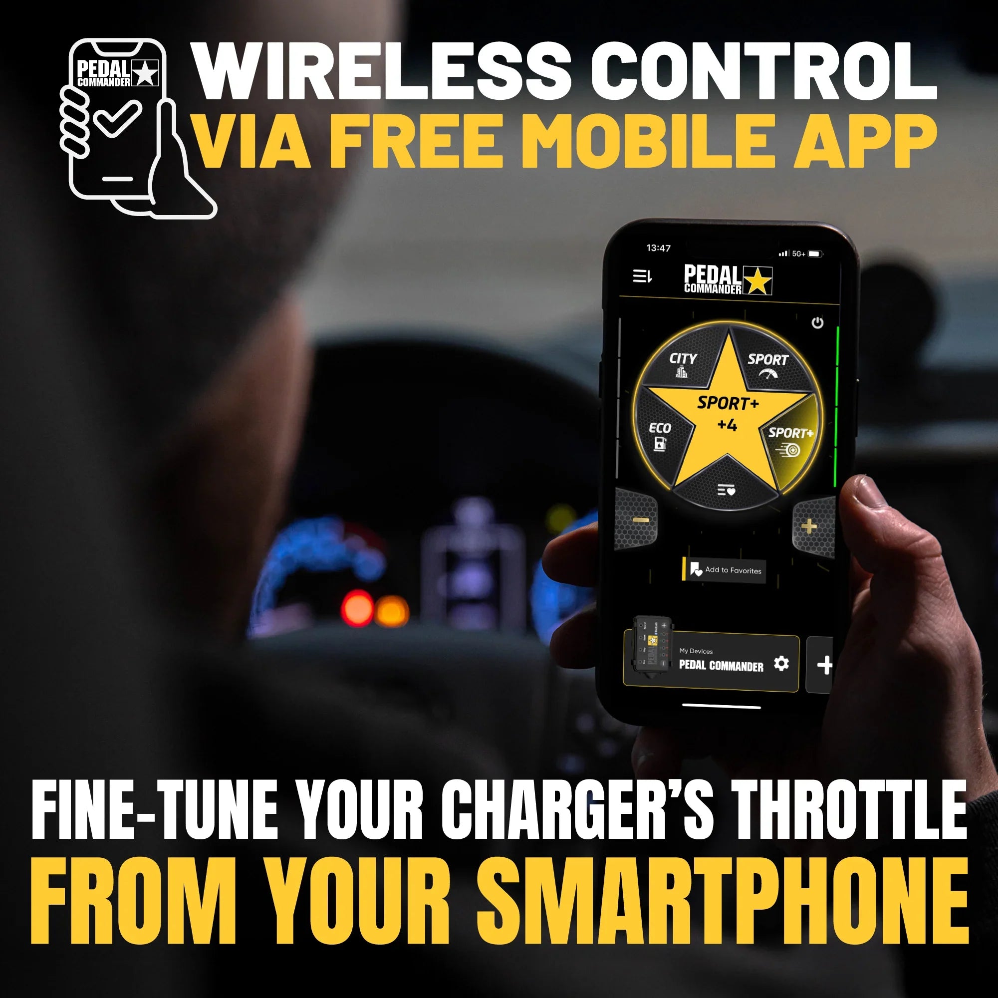 Pedal Commander for Dodge Charger