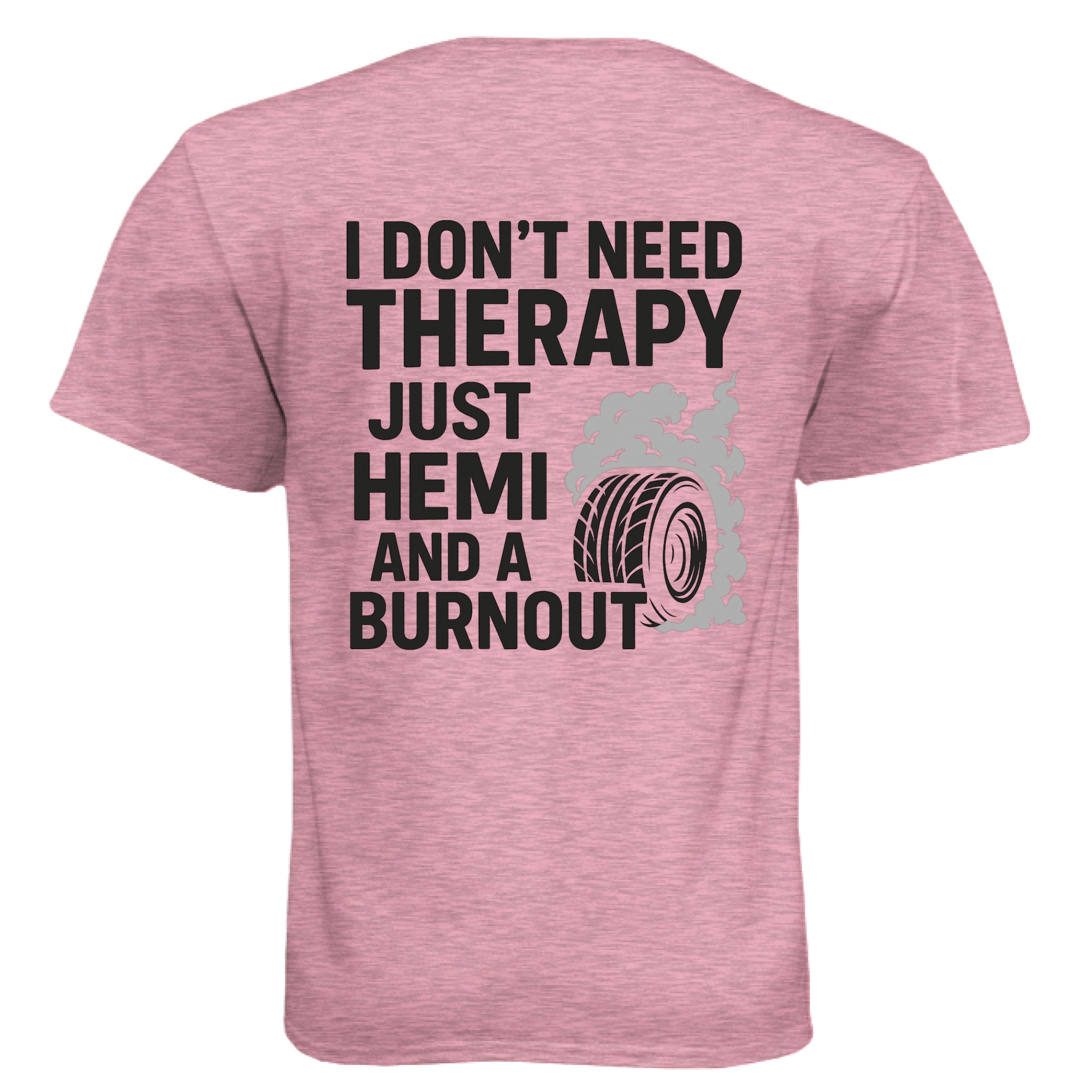 Heather Light Pink - BACK