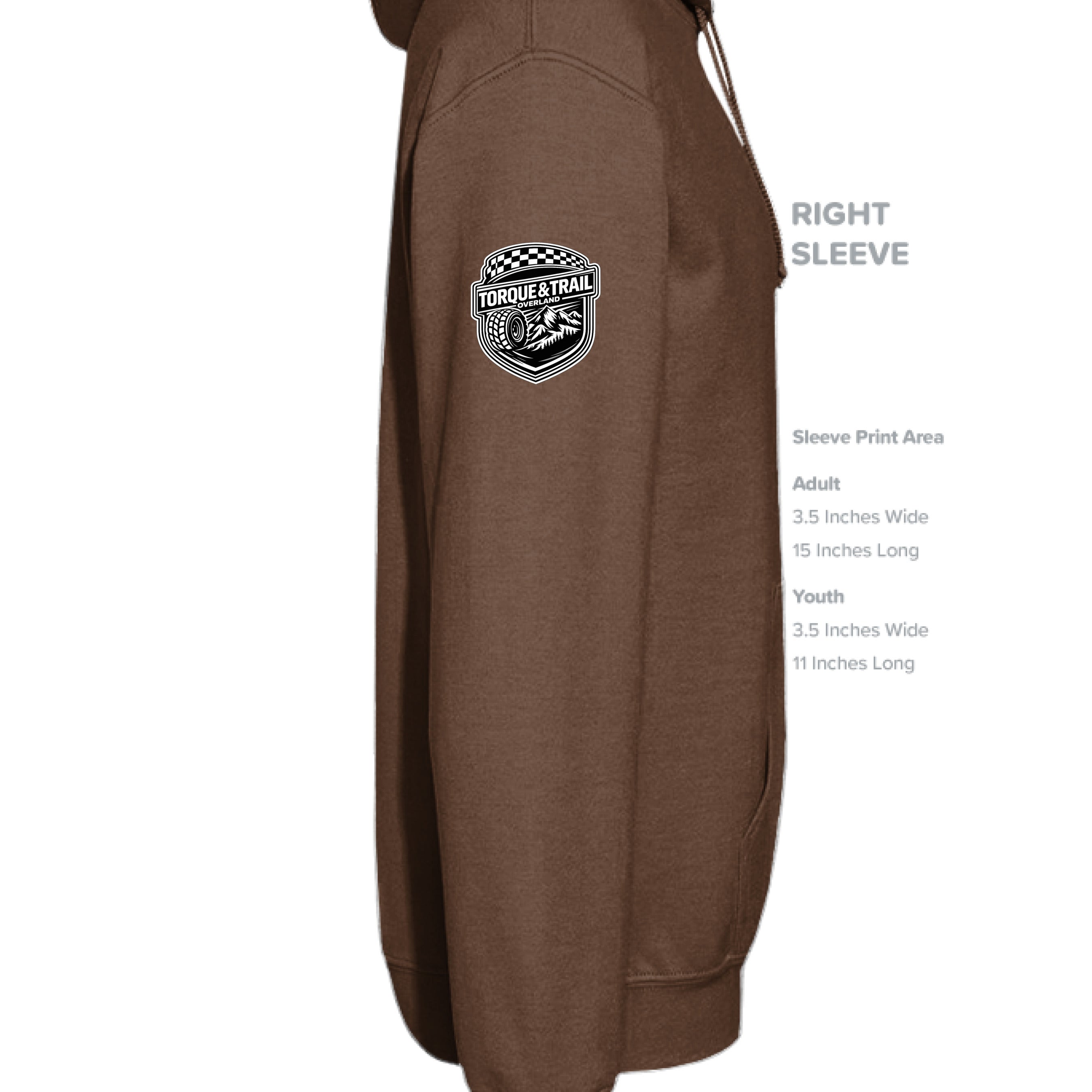 Dark Chocolate Brown - SLEEVE_RIGHT
