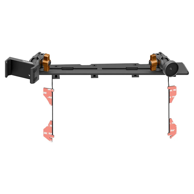 TRAXX - Slim Track Dash Bracket With 20LITE Phone & Midland Magnetic CB Radio Mic Mounts | 2016 - 2023 Toyota Tacoma