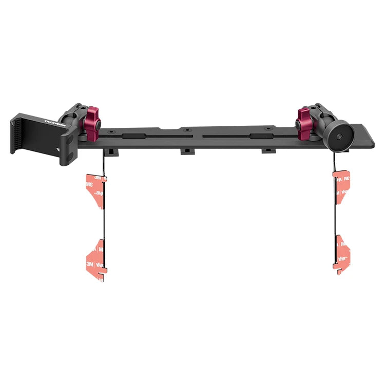 TRAXX - Slim Track Dash Bracket With 20LITE Phone & Midland Magnetic CB Radio Mic Mounts | 2016 - 2023 Toyota Tacoma